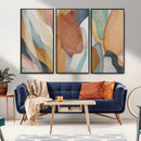 Boho Wall Art Canvas Print Set, Watercolor Boho Wall Art