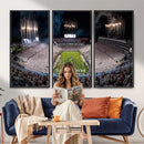 Penn Stadium Football Wall Art Canvas Print, Pennsylvania