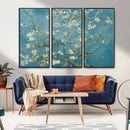 Vincent Van Gogh's Almond Blossom Abstract Wall Art Canvas,
