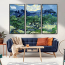 Olive Trees Van Gogh Wall Art Canvas Print