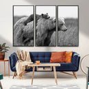 Bear and Cub Wall Art Canvas | 399 Bear Cub