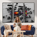 RedBull Formula 1 Canvas Wall Art Print
