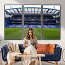 Chelsea FC Soccer Team Print - Stamford Bridge Stadium Wall