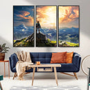 Legend of Zelda Breath of the Wild Game Wall Art Canvas, by MyGreatCanvas | Canvas Wall Art Prints | Photo Prints & Wall Decor