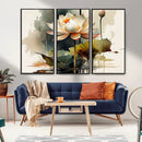 Lotus Flower Watercolor Canvas Print – A Symbol of Serenity by MyGreatCanvas | Canvas Wall Art Prints | Photo Prints & Wall Decor