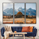 Vintage Old Barn Field Wall Art Canvas Print for Farmhouse by MyGreatCanvas | Canvas Wall Art Prints | Photo Prints & Wall Decor