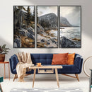 Serene Coastal View of Acadia National Park - Stunning