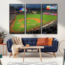 Angel Stadium Aerial Canvas Print – Los Angeles Angels