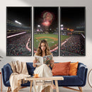 Fireworks at Angel Stadium – Los Angeles Angels Canvas