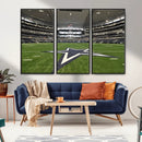 Dallas Cowboys Football Team Print - Arlington AT&T Stadium by MyGreatCanvas | Canvas Wall Art Prints | Photo Prints & Wall Decor