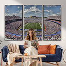 Buffalo Bills Highmark Stadium Wall Art Canvas Print - Bills