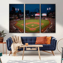 St. Louis Cardinals Baseball Team Print - Busch Stadium Wall by MyGreatCanvas | Canvas Wall Art Prints | Photo Prints & Wall Decor