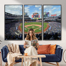 New York Mets Baseball Team Print - Citi Field Stadium Wall
