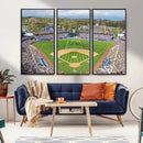 Citi Field Wall Art Print | 3-Panel New York Mets Baseball