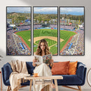 Citi Field Wall Art Print | 3-Panel New York Mets Baseball