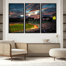 Fenway Park Wall Art Canvas Print | Large Baseball Stadium