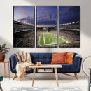 New England Patriots Football Team Print - Foxborough by MyGreatCanvas | Canvas Wall Art Prints | Photo Prints & Wall Decor