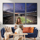 New England Patriots Football Team Print - Foxborough