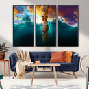 God Hand Wall Art Canvas Print by MyGreatCanvas | Canvas Wall Art Prints | Photo Prints & Wall Decor