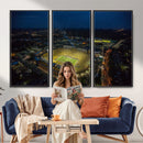 Michigan Wolverines Football Team Print - Michigan Stadium