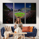 Houston Astros Baseball Print Canvas - Houston Minute Maid