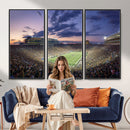 Notre Dame Fighting Irish Football Team Print - Notre Dame