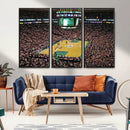 TD Garden Basketball Canvas Wall Art - Boston Celtics Live by MyGreatCanvas | Canvas Wall Art Prints | Photo Prints & Wall Decor