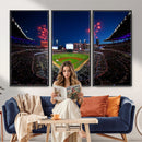 Truist Park Atlanta Braves Baseball Stadium Wall Art Print |