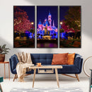 Disney Castle Wall Art – Framed Magic Kingdom Canvas by MyGreatCanvas | Canvas Wall Art Prints | Photo Prints & Wall Decor