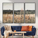 Rustic Field Landscape Wall Art Print, Giclee Canvas Wall