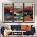 Yayoi Kusama Wall Art – Framed Japanese Abstract Art Print,