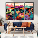 Abstract Kusama Print - Landscape Canvas Wall Art Print - by MyGreatCanvas | Canvas Wall Art Prints | Photo Prints & Wall Decor
