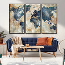 World Map Canvas Print – Framed Wall Art for Couples, by MyGreatCanvas | Canvas Wall Art Prints | Photo Prints & Wall Decor
