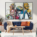 Shai Yossef Style Canvas Art - Joyful African Black Kids