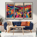 Yayoi Kusama Wall Art Canvas Print, Abstract Art, Large