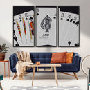 Poker Wall Art - Playing Cards Canvas Wall Art Print - Ace by MyGreatCanvas | Canvas Wall Art Prints | Photo Prints & Wall Decor