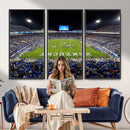 Kroger Field Canvas Wall Art - Kentucky Stadium Wall Art
