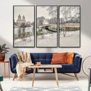 The Bow Bridge in Central Park Canvas, The Bow Bridge Canvas by MyGreatCanvas | Canvas Wall Art Prints | Photo Prints & Wall Decor