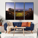 Iowa Hawkeyes Kinnick Stadium Wall Art Canvas Print, Framed