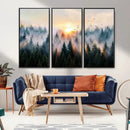 Abstract Forest Wall Art - Serene Nature Canvas Print with by MyGreatCanvas | Canvas Wall Art Prints | Photo Prints & Wall Decor