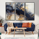 Black Marble Wall Art Canvas Print – Framed Abstract Gold by MyGreatCanvas | Canvas Wall Art Prints | Photo Prints & Wall Decor