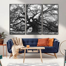 Ancient Oak Wall Art Canvas Print – Gnarled Tree Twisted by MyGreatCanvas | Canvas Wall Art Prints | Photo Prints & Wall Decor