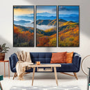 Autumn Mountains Wall Art, Vibrant Fall Foliage Landscape by MyGreatCanvas | Canvas Wall Art Prints | Photo Prints & Wall Decor