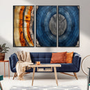 Abstract Tree Rings Wall Art Canvas Print – Modern Wood by MyGreatCanvas | Canvas Wall Art Prints | Photo Prints & Wall Decor