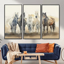 Wild Horses Wall Art Canvas Print, Framed Running Horses Art by MyGreatCanvas | Canvas Wall Art Prints | Photo Prints & Wall Decor