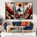 Abstract Mountain Wall Art – Framed Vibrant Landscape Canvas by MyGreatCanvas | Canvas Wall Art Prints | Photo Prints & Wall Decor
