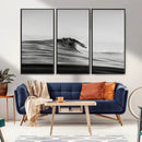 Black Wave Wall Art Canvas Print – Framed Abstract Surf by MyGreatCanvas | Canvas Wall Art Prints | Photo Prints & Wall Decor