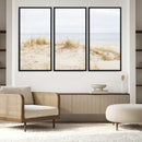 Beach Dunes Wall Art Canvas Print – Framed Serene Coastal by MyGreatCanvas | Canvas Wall Art Prints | Photo Prints & Wall Decor