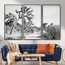 Joshua Tree Wall Art – Black & White Canvas Print, Nature by MyGreatCanvas | Canvas Wall Art Prints | Photo Prints & Wall Decor
