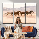 Wild Horse Wall Art Canvas Print – Framed Rustic Western Art by MyGreatCanvas | Canvas Wall Art Prints | Photo Prints & Wall Decor